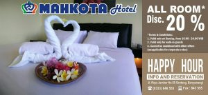 Promo Happy Hour Mahkota Hotel Genteng Banyuwangi
